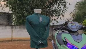 kemeja muslim kancing jepret kemeja sultan motip embos kemko murah2023