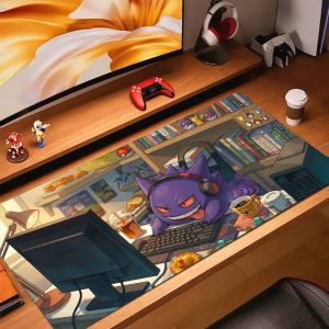 Bandai | Pokemon Pikachu Anime Mouse Pad Large Rubber Desk Mat Keyboard Mousepad 2MM Edge