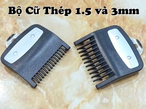 Bộ cữ thép 1.5 và 3mm dùng cho nhiều mẫu tông đơ cắt tóc