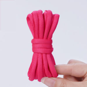1 Pair Half-round Shoe Laces for Basketball Sneakers Men and Women Casual Shoes Shoelaces Sport Running Non-slip Shoelace