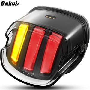 LED Tail Light DOT Approved Brake Tail Lights for Harley Sportster Dyna Softail Touring Fatboy Electra Heritage Road Glide