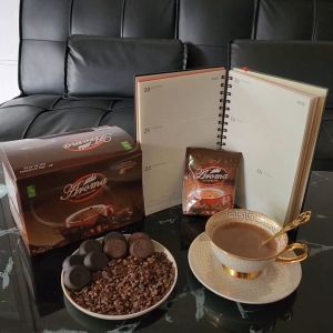 Blessed Harvest 906 New Aroma 3 in 1 HOT CHOCO MIX Premium Chocolate (28g)