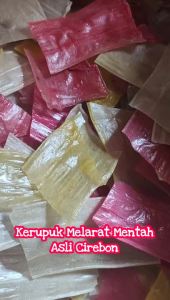 ASLI Kerupuk Melarat Mentah khas Cirebon / Krupuk Mlarat daerah tradisional Halal dan Enak Bisa COD