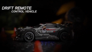 Hakimi 2.4G Remote Control Drifting Racing Car 1/24 4WD Four-wheel Drive Remote Controlled Drifting GTR Sports Car