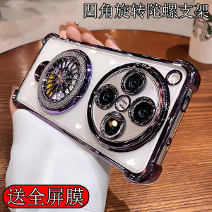 New Quad Corner Anti-Fall Electroplated Silicone Phone Case for Oppo Findx7 Ultra Thin Protective Cover Fashionable Womens Style