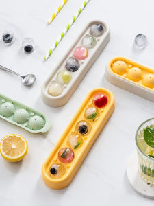 Food Grade Silicone Ice Tray with Lid for Home Use Kitchen Ice Cube Maker Refrigerator Ice Tray Ice Making Tool Niceforyou