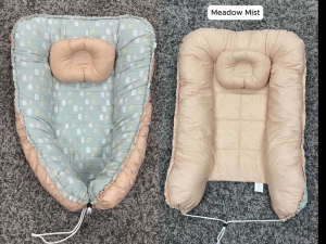 Baby Nest 100% Cotton Reversible Portable Newborn Set w/ Pillow & Bag – Belily World