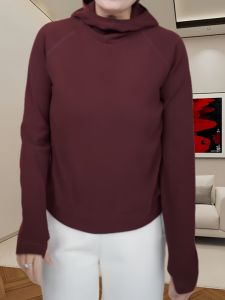 เสื้อสเวตเตอร์มีฮู้ดแขนยาวทรงหลวมสำหรับผู้หญิงในฤดูใบไม้ร่วงและฤดูหนาว สีสันสดใส ปกติ ปกติ เสื้อชั้นในแบบสวมหัว ทรงหลวม ทรงเข้ารูป ปกติ เสื้อชั้นใน