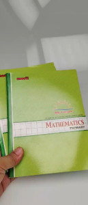 Merit Primary Math Notebook 148 148 x 200 mm 80 lvs Large GRID ( 1cm )