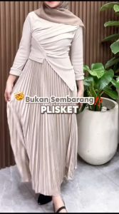 ROK PLISKET DEWASA PREMIUM MAYUNG: BAHAN ROK PREMIUM & DESAIN ROK PRAKTIS