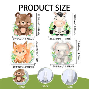 Farm Animal KT Board Cow Pig Sheep Horse Party Props Farm Theme Birthday Backdrop Decorations Outdoor Yard Signs