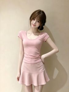 CHANGTONG | Youthful Fashionable Outfit Set Two Pieces