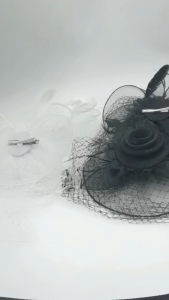 Jepit Jala Fascinator Topi Jaring Hiasan Rambut Kepala Untuk Pesta Dan Pernikahan