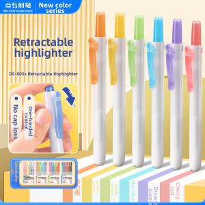 DIANSHI | Ergonomic Refillable Broad Tip Highlighter