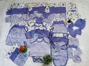 36 Pcs paket Lahiran Lengkap Baju Bayi Celana Bayi Baru Lahir SNIDENZI - Haekal Baby Clothes