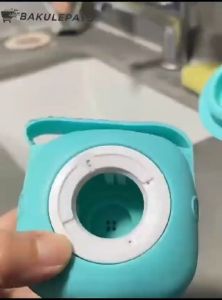 Sikat Cuci Piring Mandi Badan Hewan Anjing Kuning Bulu Halus Soft Bahan Silikon Sabun Sisir Karet