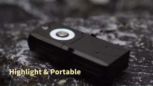 Asafee EV25 EDC 8W Mini Portable Household Super Bright Work Light Multi-Functional IP66 Waterproof Tail Magnetic Flashlight With Back Clip Rechargeable Colorful Sidelight Pocket Size Small Flashlight