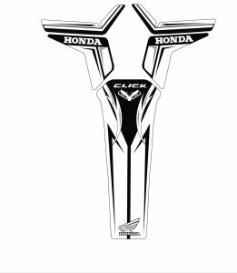 Honda click v3 inner fairing sticker decals
