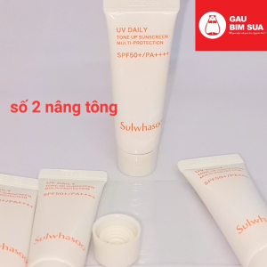 Sulwhasoo kem chống nắng nâng tông 50ml Sulwhasoo Daily Toneup Sunscreen SPF50+