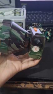 Senter Kepala Army Dimmer Rechargeable 80W MS-249P Senter Luar Ruangan