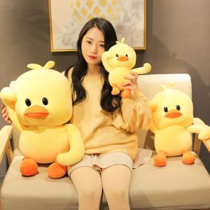 Cute Little Yellow Duck Doll Pillow Duck Plush Toy Birthday Gift Girl Stuffed Animal Toy