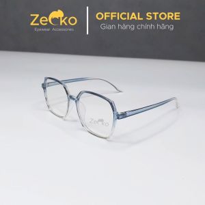 Gọng kính nữ Zecko EGC05 tròng đổi màu chống ánh sáng xanh tia UV