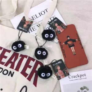 Small coal ball pendant woolen ball keychain wholesale INS fashion bag dust clothing accessories hanging ornaments