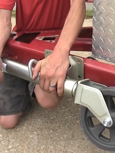 ล้อหน้าเทรลเลอร์ ล้อเลื่อนแจ็ค แจ็คเทรลเลอร์ แจ็คพ่วง TRAILER JACK 1200 LBS caravan camper trailer jockey wheel mover