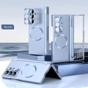 Ốp Lưng Samsung Galaxy Z Fold 8/7/6/5 Magsafe Có Bảo Vệ Bản Lề Bút Cảm Ứng S Pen & Miếng Dán Bảo Vệ Màn Hình - Bảo Vệ Toàn Diện Chống Trầy Xước Chống Sốc