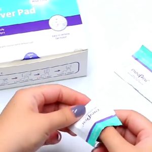 20PCS Gel Nail Polish Remover Pad Cleaner Penghapus kutek Kapas Pembersih Kutek Gel