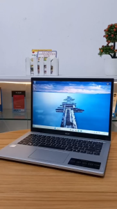 Intel Core i3 Gen 13 - Warna Pure Silver - Wifi 6s - Ram 16gb - SSD 512gb - Acer Aspire Go 14 AG14-31P-32BR - I3-N305 - Free Install Windows 11 + Office - Bonus Tas Laptop