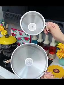 NEW Wide Mouth 304 Food Grade Stainless Steel Funnel Set With Handle Household Kitchen Tool For Honey Jam Oil Liquid Transfer