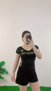 ชุดเซ็ตลำลอง สีทูโทน ใส่แล้วดูดีมาก