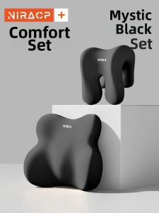 NIRA | Lumbar and Head Support Pillow for Office Chair