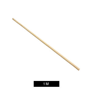 Long Handle Wooden Shaft Iron Shovel Handle for Gardening And Farming Tools White Ash Wood Extended Wooden Rod for Weeding