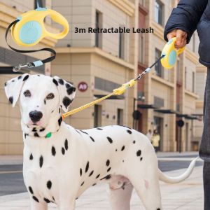MOMIAN | Automatic Retractable Dog Leash for Medium and Small Dogs