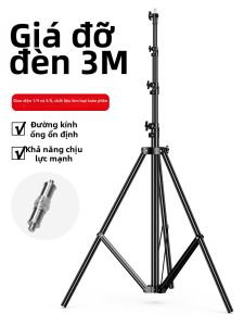 Chân Đèn Chụp Hình 3m Có Đệm Khí Áp Suất
