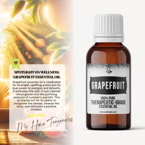 My Home GRAPEFRUIT Essential Oil Natural Therapeutic Grade Organic Pure Vegan Asteria Luxe Wowhappy