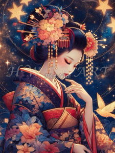 Cartoon Girl Diamond Painting Chinese Style Full Drill Diamond Embroidery Cross Stitch Kit Diamond Art Home Decor diamond art