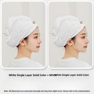 SVORIAHI | Thickened Hair Drying Cap Womens Super Absorbent Quick Dry Shampoo Towel Headscarf Hair Towel New 2025 Bath Cap