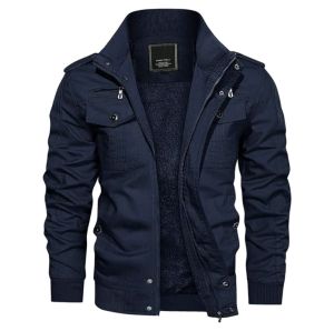 JAKET BULU PRIA/ JAKET BOMBER/JAKET TEBAL / JAKET MUSIM DINGIN