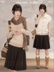 loveheynew | Áo Thun Peplum In Hình Tassel Phong Cách Dân Tộc Hoài Cổ