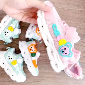 Sepatu Anak Kuma Wuled Import Murah Lampu LED