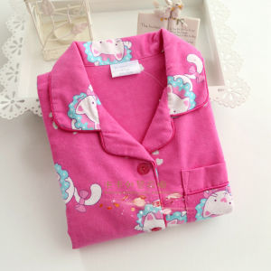 Bộ Đồ Ngủ Cotton Dài Tay Quần Dài Cho Trẻ Em Mùa Thu Đông Hoạt Hình Dễ Thương Đồ Ngủ Cotton Nguyên Chất Cho Bé Gái Mặc Ở Nhà