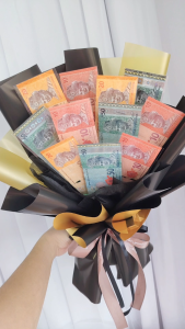 Simple Cash Bouquet Money Bouquet Birthday Gift for Him & Her | Money Gift Bouquet for Husband Wife | TTEEN GIFT
