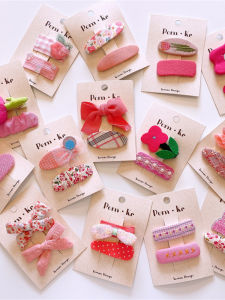 Bộ Phụ Kiện Tóc Hình Chim Hồng Dễ Thương Cho Trẻ Em Bộ Phụ Kiện Tóc Hoa Mùa Xuân Dành Cho Phụ Huynh Và Con Gái Phụ Kiện Tóc Phong Cách Tươi Mới