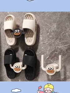 Slipper hook Bathroom slipper rack without punching toilet storage rack