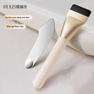 Bộ Cọ Trang Điểm Siêu Mỏng Không Để Lại Dấu Vết Cọ Trang Điểm Dạng Phẳng Chấm Kẻ Che Khuyết Điểm Kem Nền Bộ Dụng Cụ Trang Điểm