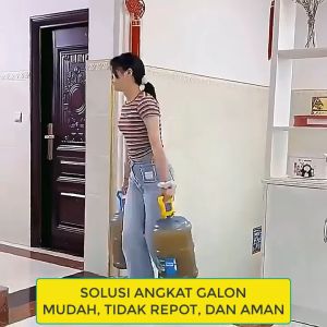 BISA COD - ALAT ANGKAT GALON AIR / HOLDER PENGANGKAT GALON / ALAT BANTU ANGKAT GALON DOUBLE HANDLE