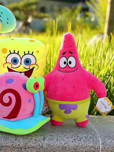 QIAOSHANG | Cute SpongeBob Plush Toy